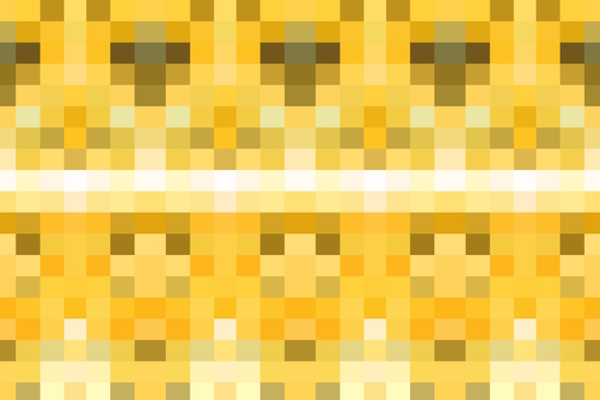 geometric symmetry pixel square pattern abstract background in yellow brown by Timmy333