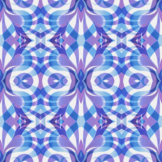 Floral Geometric Abstract G288 by MedusArt