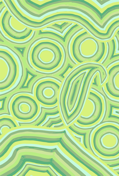 Green Color Burst by ShinyJill