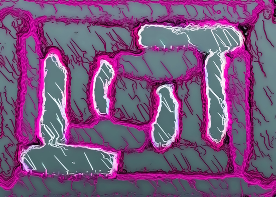 vintage psychedelic painting texture abstract background in pink and grey by Timmy333