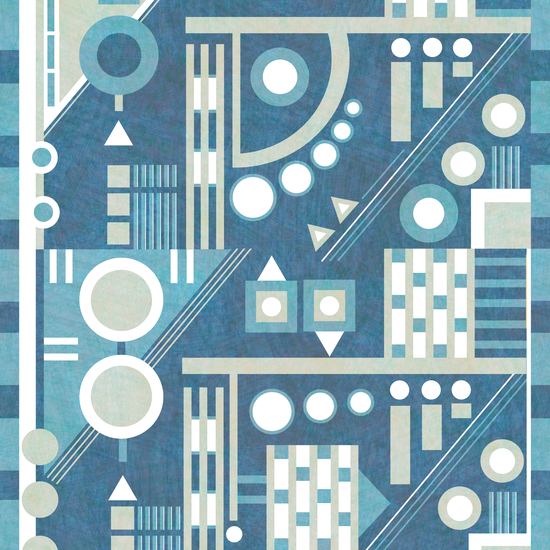 Incline Blue by Shelly Bremmer