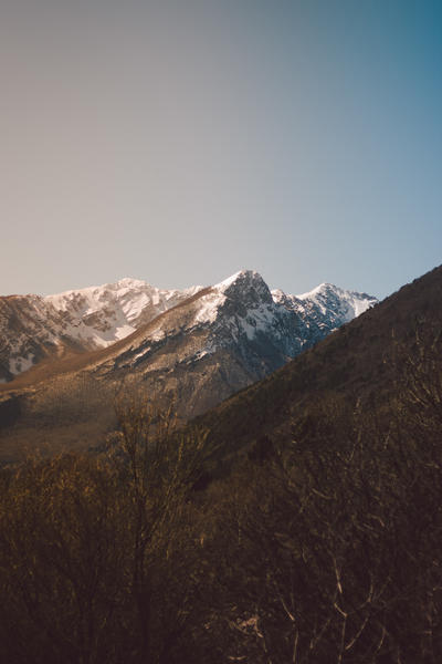 Mountains in the background XVIII by Salvatore Russolillo