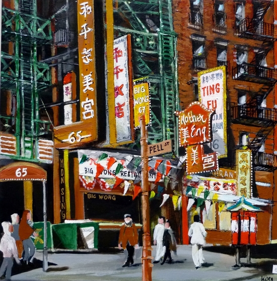 quartier chinois new york by Koen De Weerdt