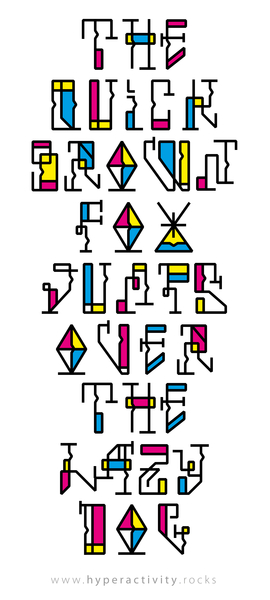 The quick brown fox jumps over the lazy dog by Hyperactivity