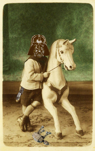 Darth Vader childhood by tzigone