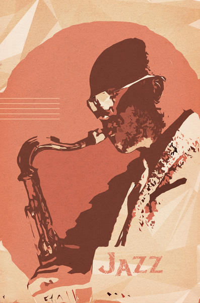 Jazz Sax by cinema4design