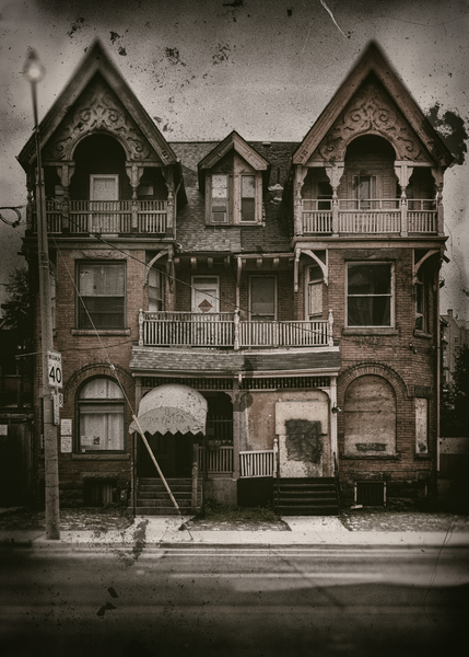 Nos 9 - 11 Spadina Road 1 Old Film Version by The Learning Curve Photography