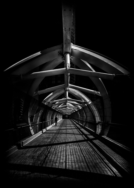 Puente de Luz Pedestrian Bridge No 2 by The Learning Curve Photography