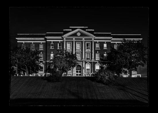 Thunder Bay District Court House No 1 with Border by The Learning Curve Photography