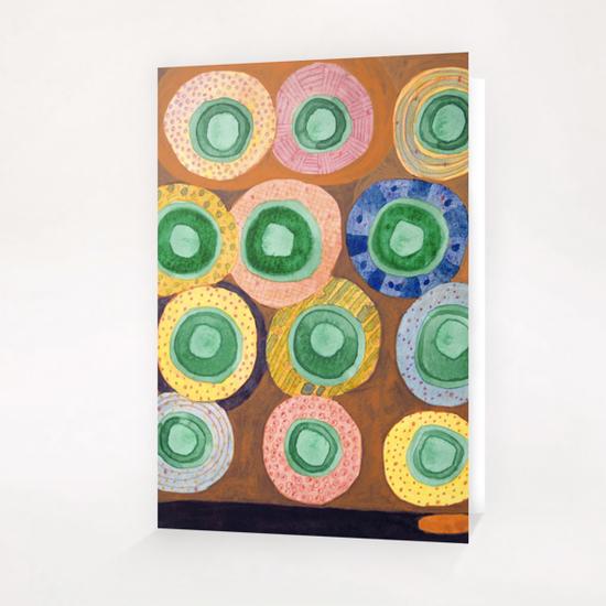 The Green Core Combines Greeting Card & Postcard by Heidi Capitaine