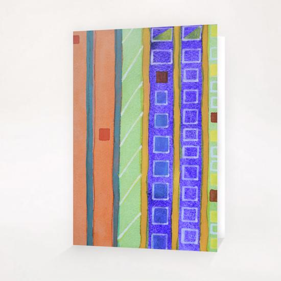 Modern Building Facade Greeting Card & Postcard by Heidi Capitaine