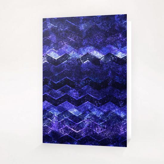 Abstract Chevron X 0.3 Greeting Card & Postcard by Amir Faysal