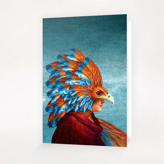 Free-Spirited Greeting Card & Postcard by DVerissimo