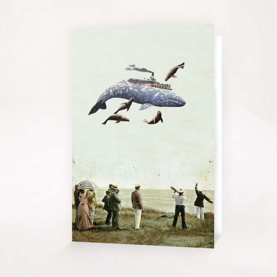 Landing in Berck-Plage Greeting Card & Postcard by tzigone