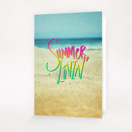 Summer Lovin' Beach Greeting Card & Postcard by Leah Flores