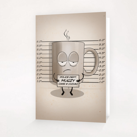 Mugshot Greeting Card & Postcard by dEMOnyo