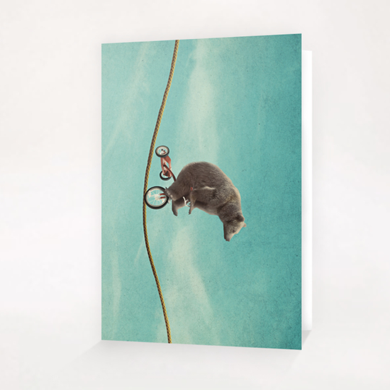 Balancing  Act Greeting Card & Postcard by Seamless