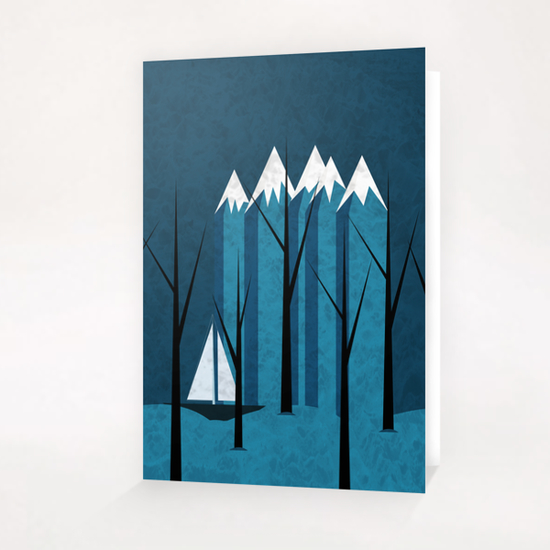 Sailing Greeting Card & Postcard by ivetas