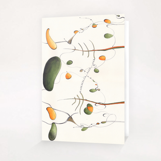 Vegetal Greeting Card & Postcard by Kapoudjian