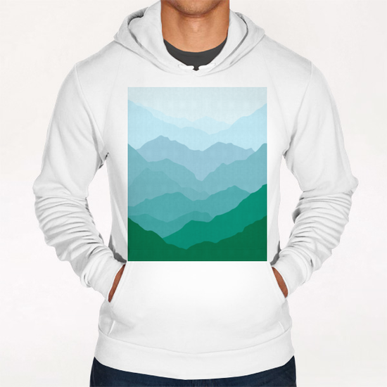 Minimalist landscape IV Hoodie by Vitor Costa