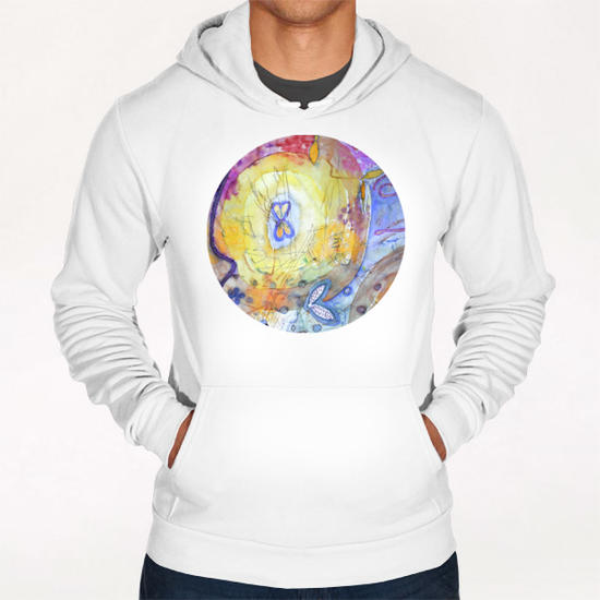 Creation with Wings Hoodie by Heidi Capitaine