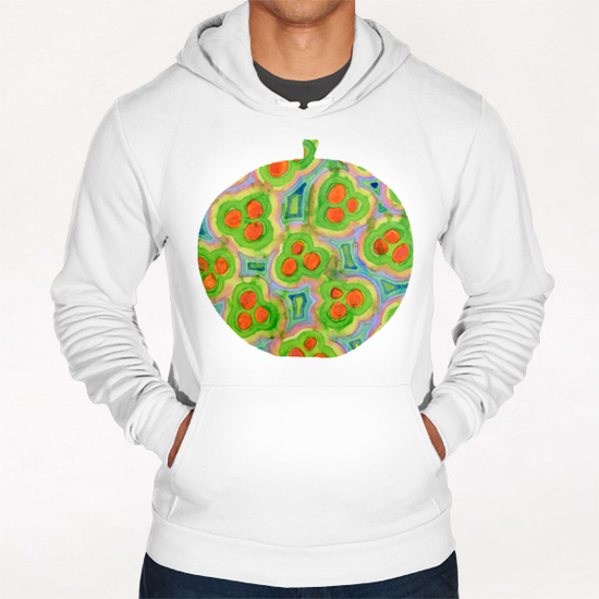 Apple Tree Pattern Hoodie by Heidi Capitaine