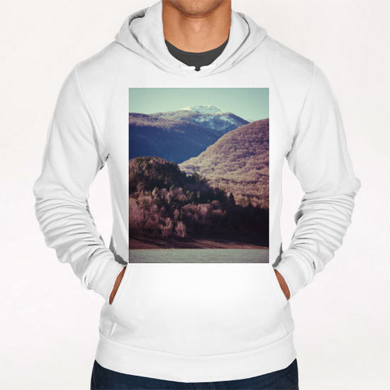 Mountains in the background XIV Hoodie by Salvatore Russolillo