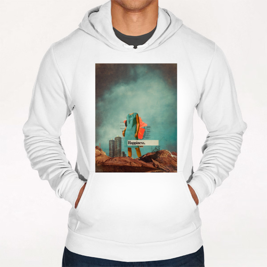 Happiness Here Hoodie by Frank Moth