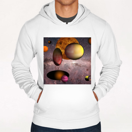 red planet Hoodie by Kapoudjian