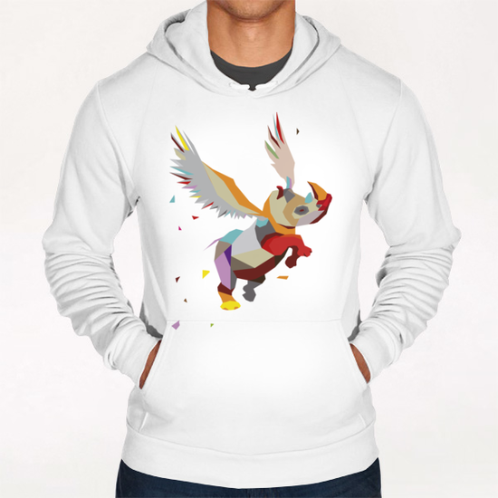 Rhinocolor Hoodie by Vic Storia