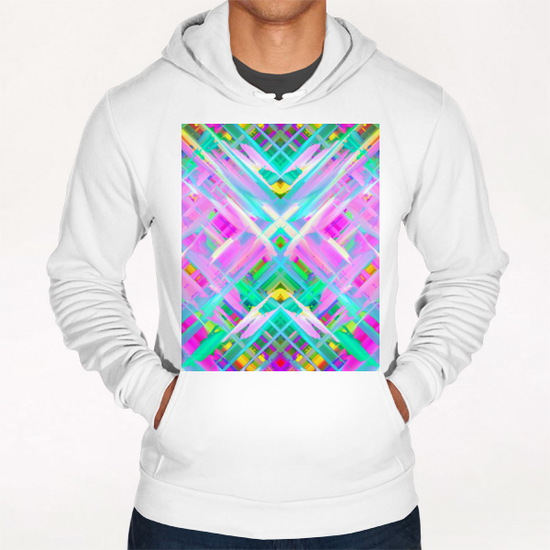 Colorful digital art splashing G473 Hoodie by MedusArt