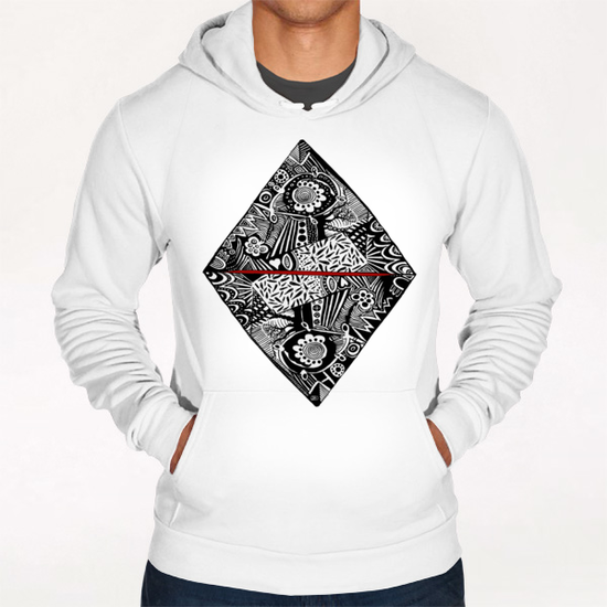 3 sommets #2 Hoodie by Denis Chobelet