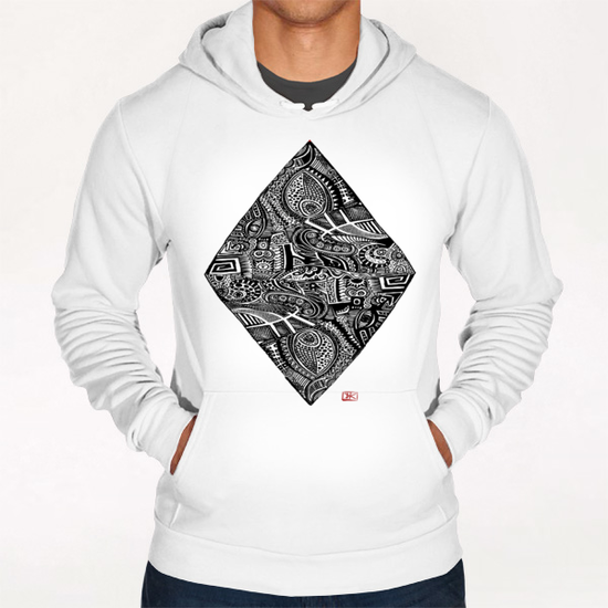 3 sommets #3 Hoodie by Denis Chobelet