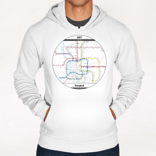 Metro - Bangkok Hoodie by aleibanez