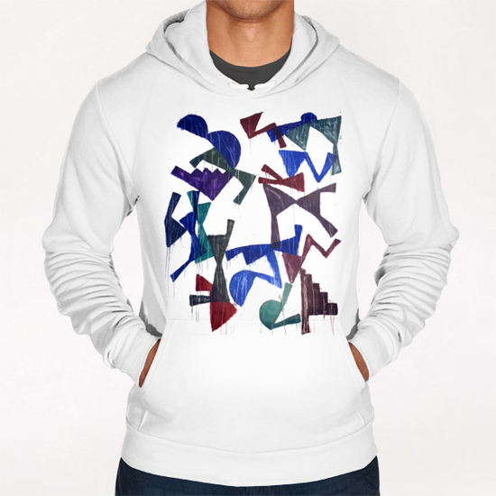 Composition 22 Hoodie by Jean-Noël Bachès