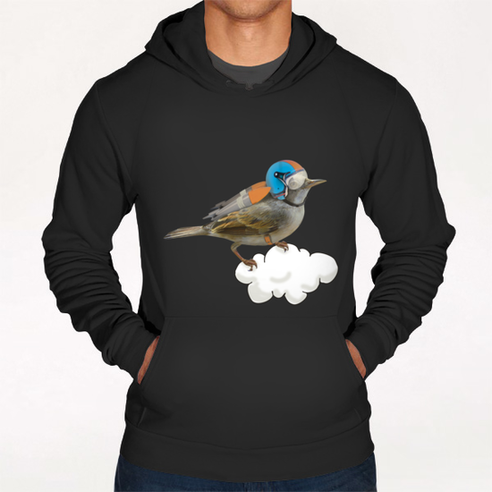 Rocket Bird Hoodie by tzigone