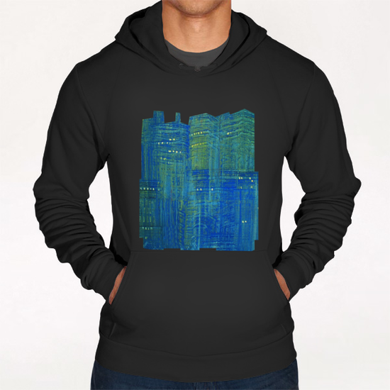 Ville de nuit Hoodie by di-tommaso