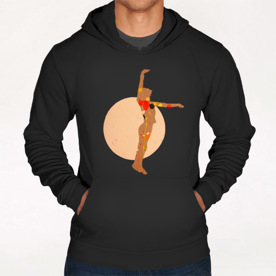 Dancing In The Moon Hoodie by Pierre-Michael Faure