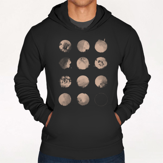 Twelve Moons Hoodie by Florent Bodart - Speakerine