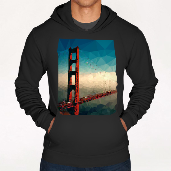 Golden Gate Hoodie by Vic Storia