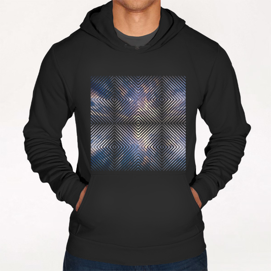 Sky fragmentation Hoodie by Vic Storia