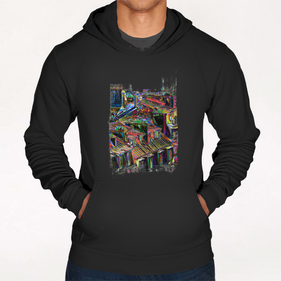 Roofs in Paris Hoodie by Malixx