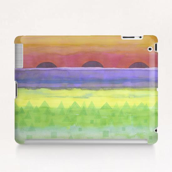 Four times Sunset Tablet Case by Heidi Capitaine