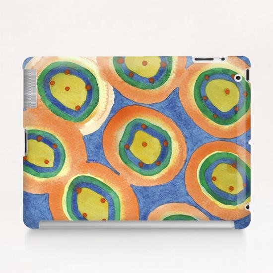 . Merry Circles arranged  to a big Circle  Tablet Case by Heidi Capitaine