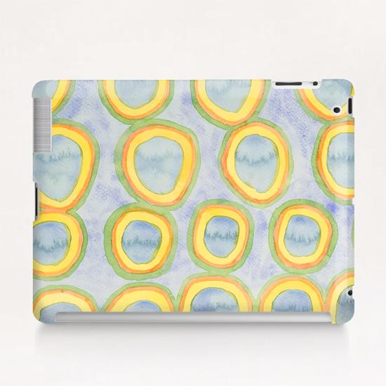 Filled Rainbow Circles Tablet Case by Heidi Capitaine