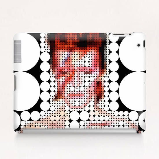 Aladdin Sane Abstract Tablet Case by Louis Loizou