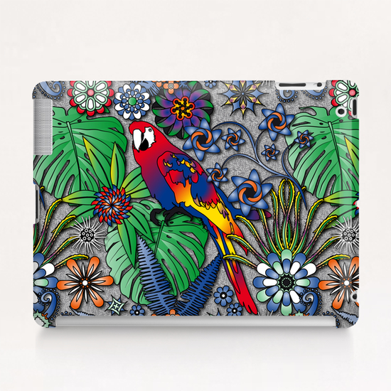 Jungle Flowers Tablet Case by vannina