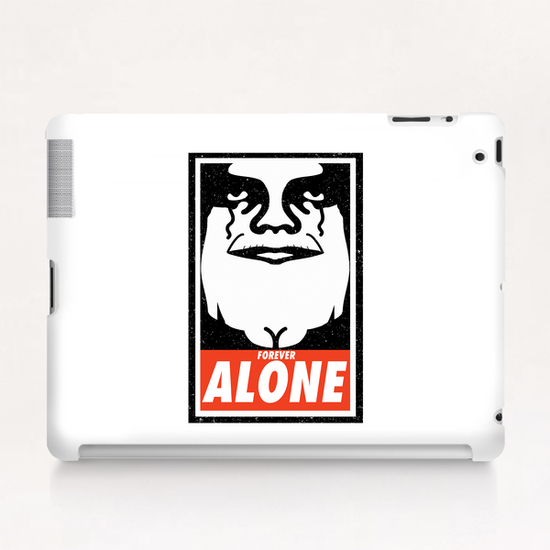 Obey Alone Tablet Case by daniac