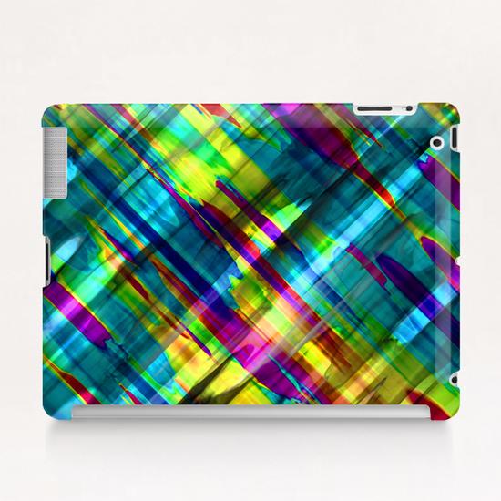 Colorful digital art splashing G72 Tablet Case by MedusArt