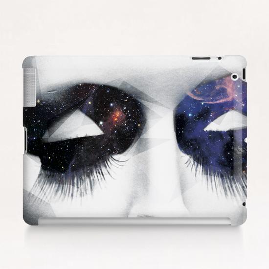 La tête dans les étoiles Tablet Case by Vic Storia